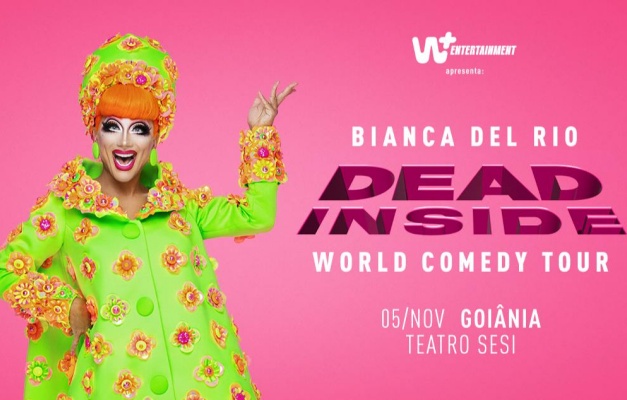 Bianca Del Rio se apresenta em Goiânia com a turnê "Dead Inside"