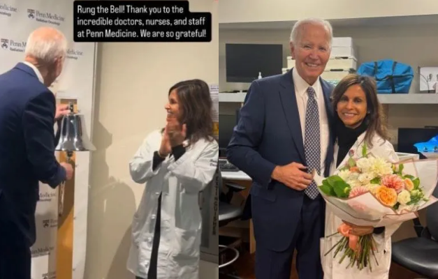 Biden conclui radioterapia em tratamento contra câncer de próstata