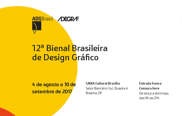 Bienal de Design Gráfico é realizada em Brasília até 10 de setembro