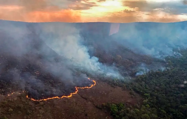 Brasil concentra 76% dos incêndios na América do Sul