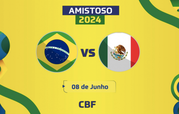 Brasil e México se enfrentam em junho de 2024 nos EUA