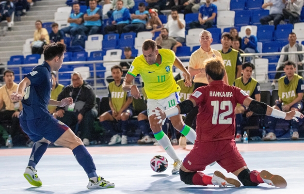 Brasil enfrenta Costa Rica nas oitavas de final da Copa do Mundo de Futsal