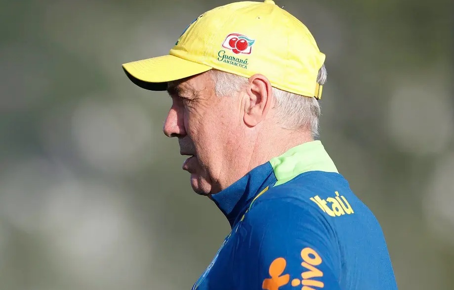 Brasil enfrenta Equador na estreia do italiano Carlo Ancelotti 