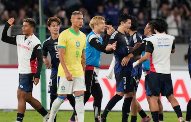 Brasil leva virada e perde do Japão pela 1ª vez na história