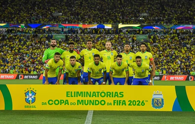 Brasil permanece em 5º lugar no ranking de seleções da Fifa
