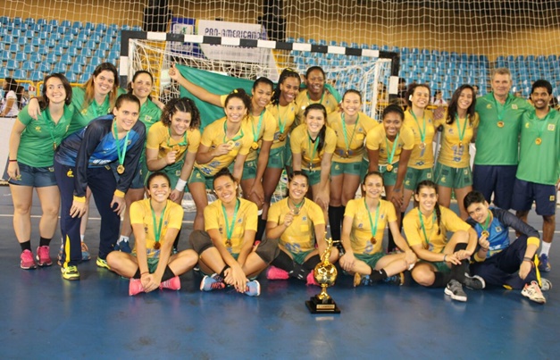 Brasil vence a Argentina e é Campeã Pan-Americana de Handebol Júnior 2018