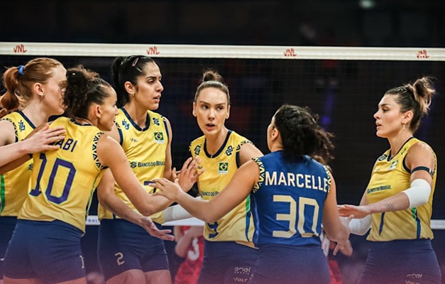Brasil vence Japão e decide Liga das Nações feminina contra a Itália