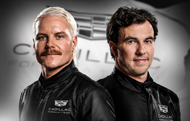 Cadillac confirma Pérez e Bottas como pilotos para sua estreia na F-1 em 2026