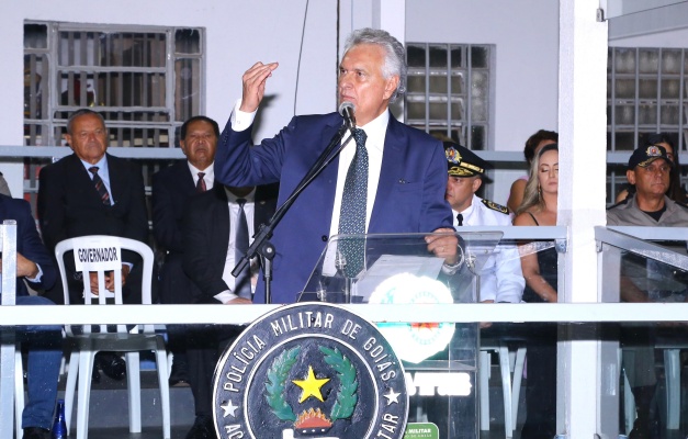 Caiado anuncia incremento de 500 novos militares em Goiás