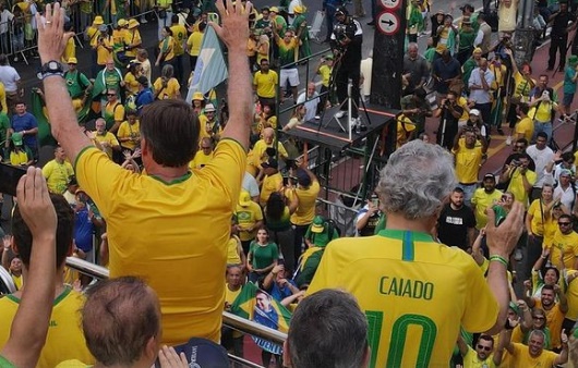 Caiado após ato de Bolsonaro em SP: "Brasil mantém uma direita sólida"