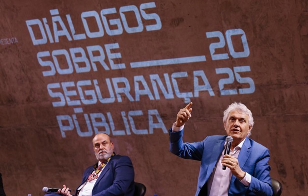 Caiado defende maior respaldo às polícias no combate à criminalidade