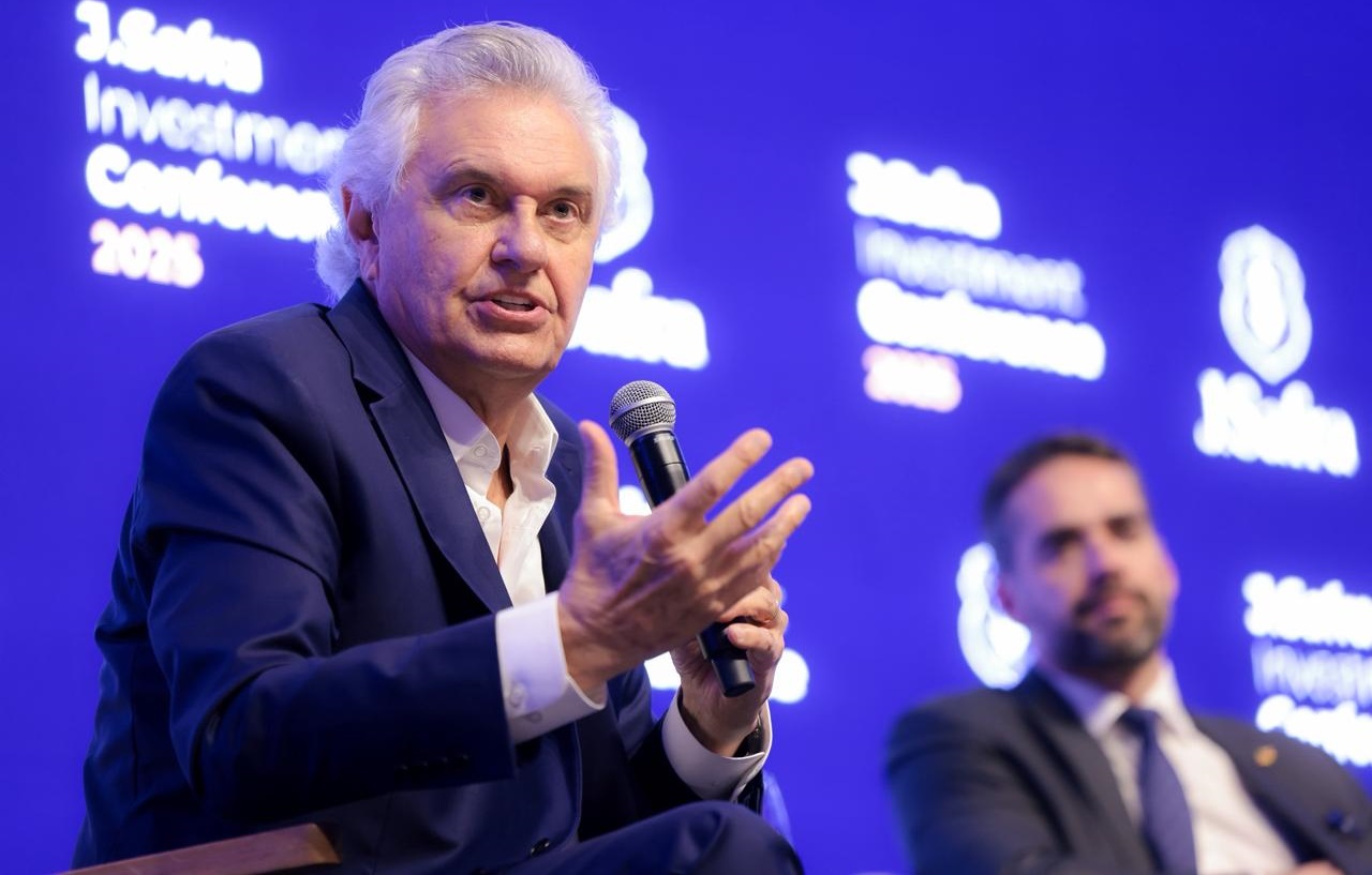 Caiado defende responsabilidade institucional durante evento em SP 