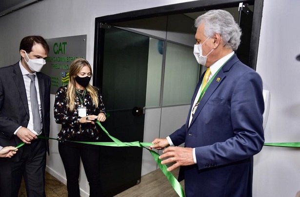 Caiado entrega nova sede do Conselho Administrativo Tributário