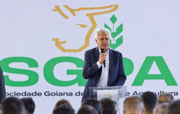 Caiado exalta agro na abertura da Pecuária de Goiânia: "Festa com negócios"