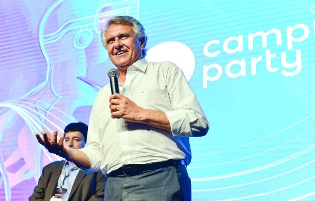 Caiado fará palestra no palco mundo da Campus Party nesta quinta (9/7)
