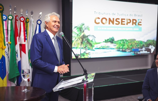 Caiado frisa contribuição do Judiciário goiano para quadro fiscal do estado