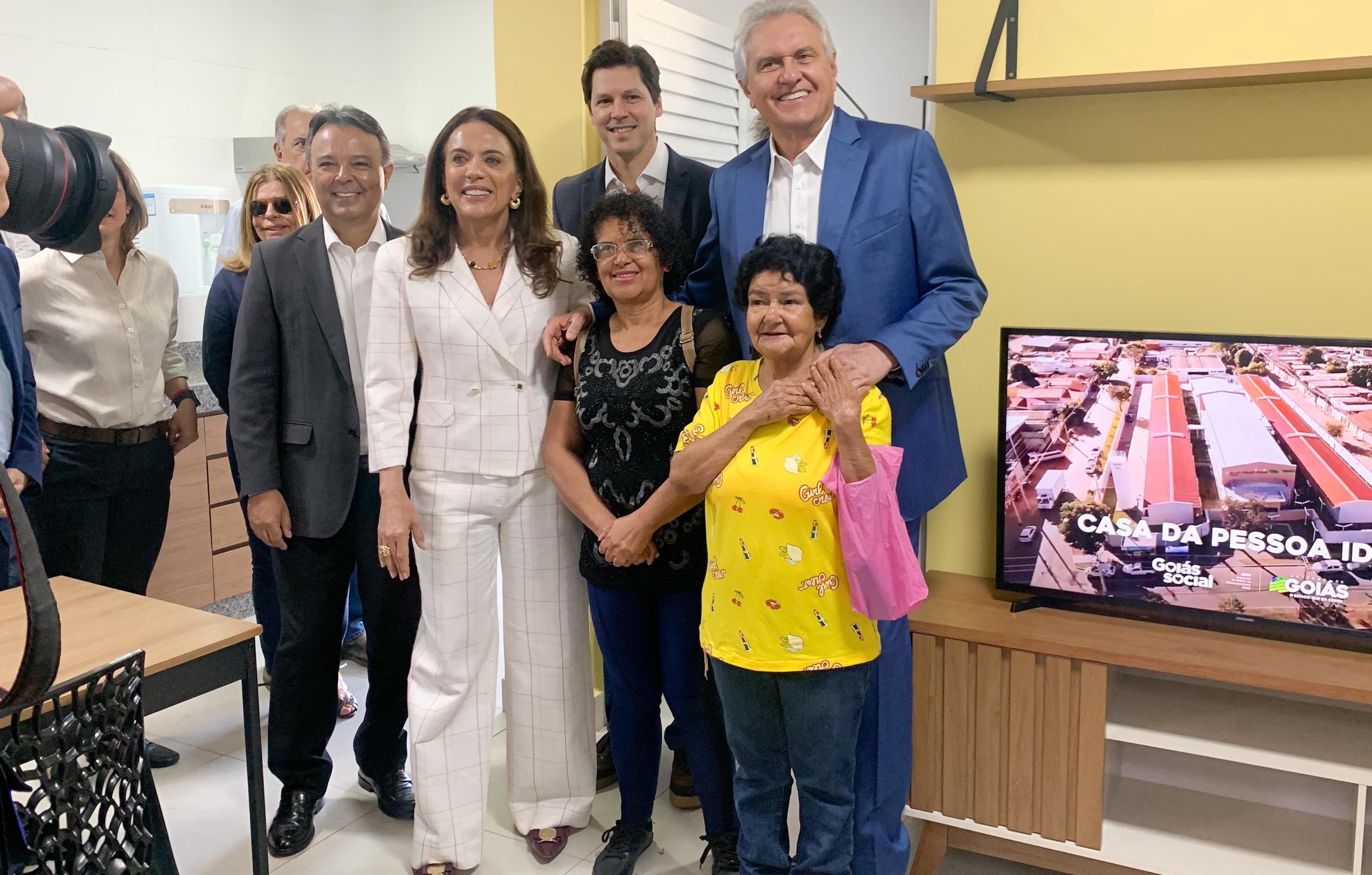 Caiado inaugura em Goiânia a Casa da Pessoa Idosa: "Padrão de excelência"