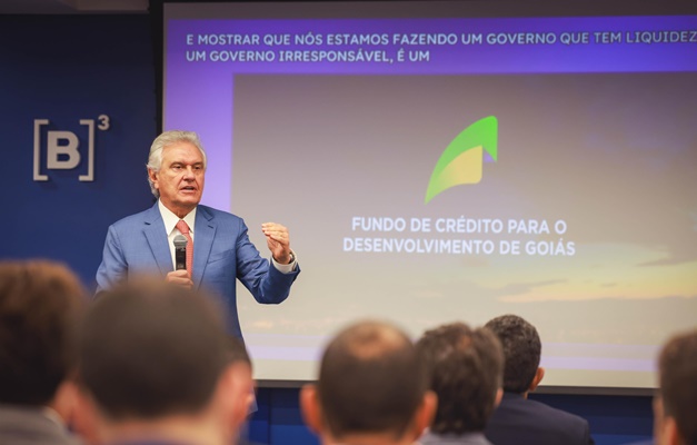 Caiado lança o Programa de Crédito para o Desenvolvimento de Goiás