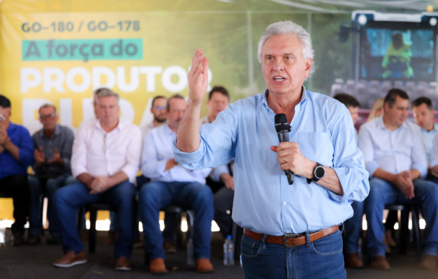 Caiado lança pavimentação  das GOs 180 e 178 com investimento de R$ 239,8 mi