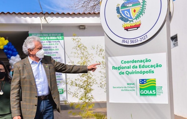 Caiado leva avanços à educação, meio ambiente e outras áreas de Quirinópolis