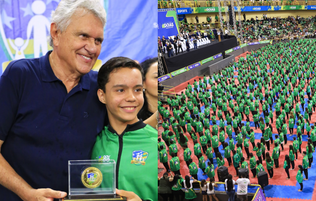 Caiado prestigia 3ª edição da Copa Construindo Campeões em Goiânia