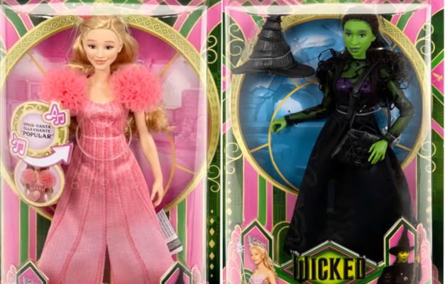 Caixas de Barbies do filme 'Wicked' têm link para site pornô: 'Erro infeliz'