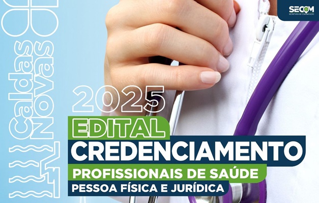 Caldas Novas lança edital de credenciamento para profissionais de saúde