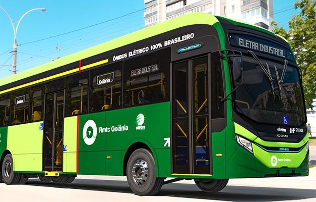 Câmara de Goiânia aprova projeto que exige frota 100% de ônibus elétricos