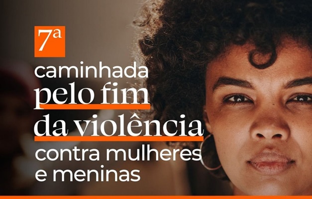 Caminhada em Goiânia pede fim da violência contra mulheres e meninas 