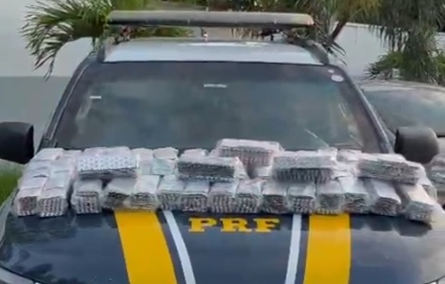 Caminhoneiro é preso com 50 mil comprimidos de rebite em Uruaçu