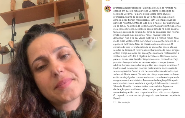 Candidata a vereadora em SP relata ter sofrido assédio sexual por Silvio Almeida em 2019