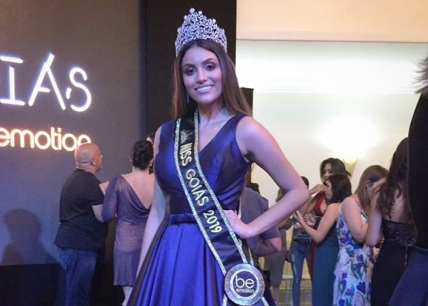 Candidata de Aparecida de Goiânia vence o concurso Miss Goiás 2019