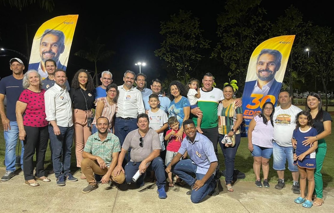 Candidato do partido Novo, Edigar Diniz inicia ações de campanha em Mineiros