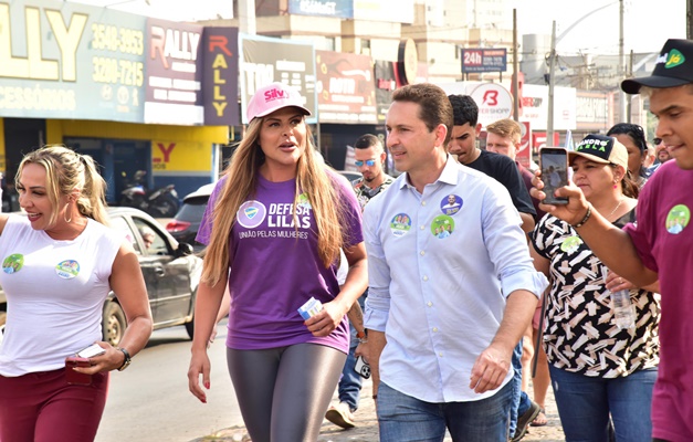 Candidato em Aparecida, Leandro Vilela promete fortalecer comércio local 
