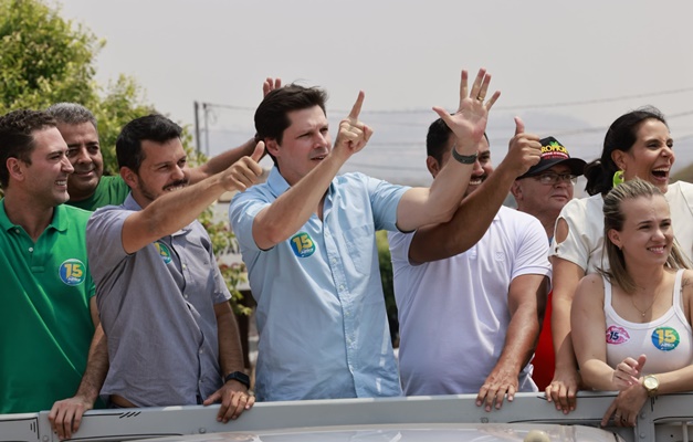 Candidato em Doverlândia, Amilcar Júnior recebe apoio de Daniel Vilela