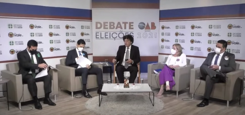 Candidatos a presidente da OAB-GO propõem redução de custas em debate