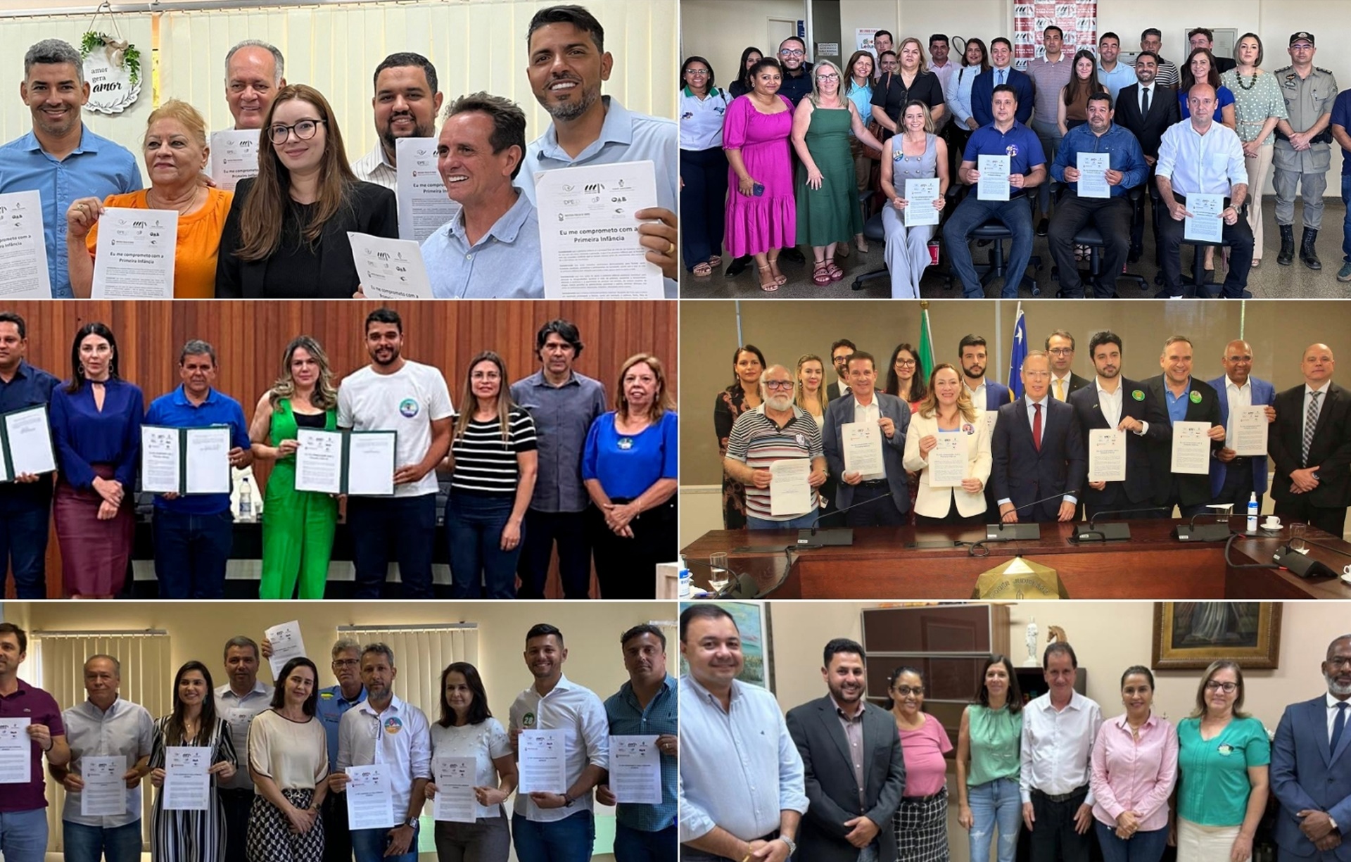 Candidatos de Goiânia e mais 9 cidades assinam compromisso com a 1ª infância