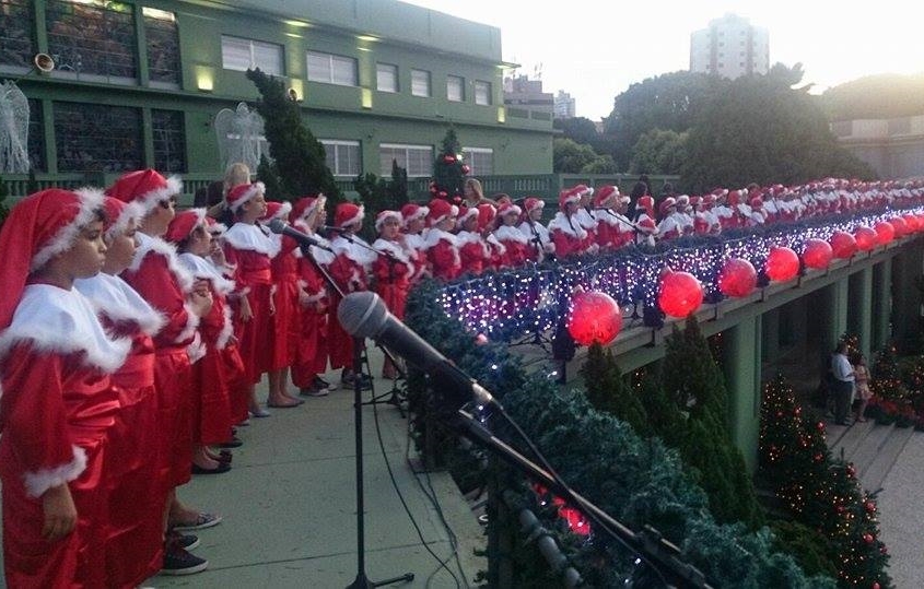 Cantata de Natal na Praça Cívica terá abertura de Coral Infantil do Ritter