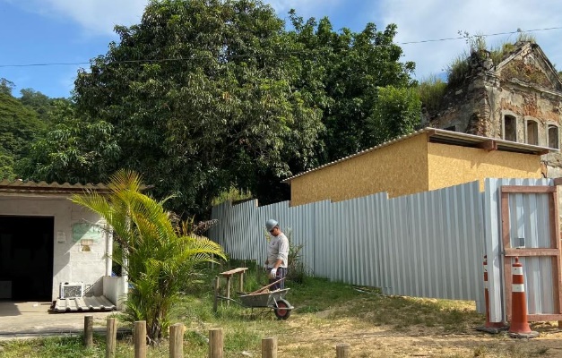 Canteiro de obras é pontapé inicial para proteger Ruínas da Boa Morte