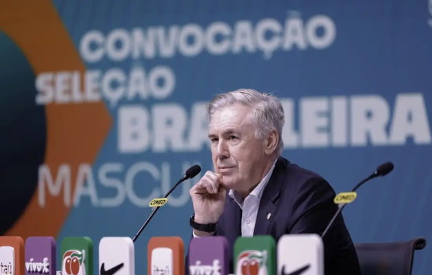 Carlo Ancelotti convoca seleção para dois últimos amistosos de 2025