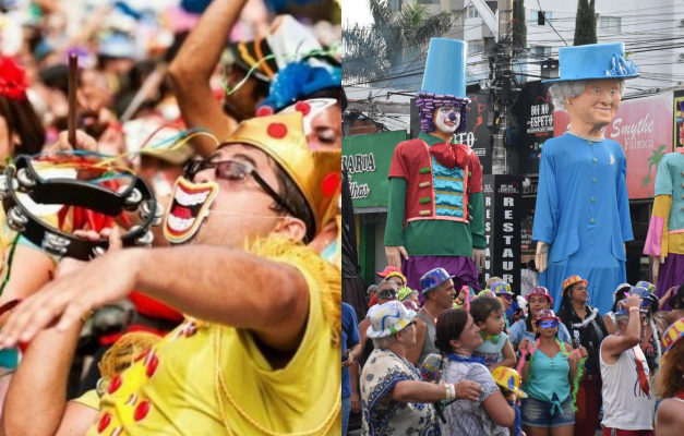 Carnaval Antigo agita Caldas Novas com muita folia e desfile de bonecos