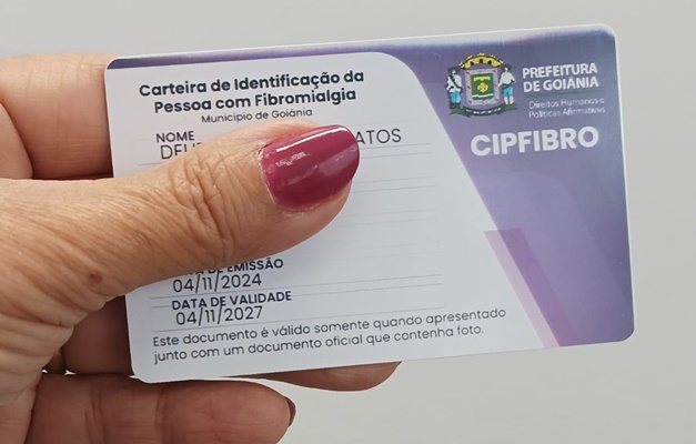 Carteira de Fibromialgia ganha versão digital para usuários de Goiânia