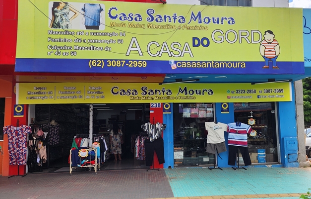 Casa Santa Moura perpetua tradição em moda plus size em Goiânia