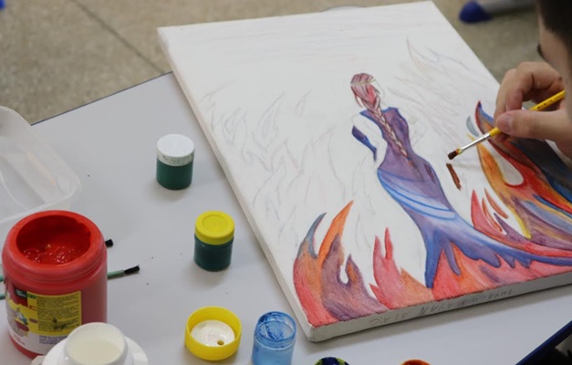 Case de Anápolis oferece oficinas de arte para menores em conflito com a lei