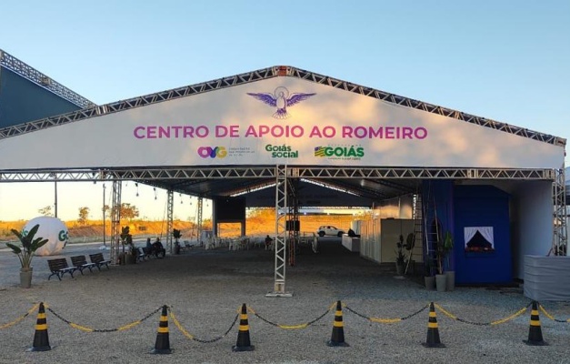 Centro de Apoio ao Romeiro é instalado na rodovia da fé em Niquelândia