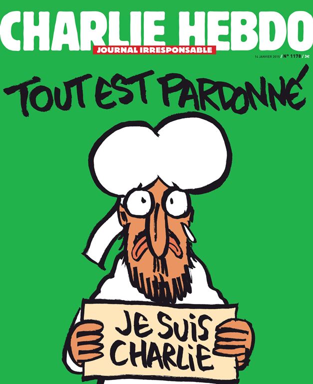 Charlie Hebdo recebe prêmio PEN em meio a forte esquema de segurança