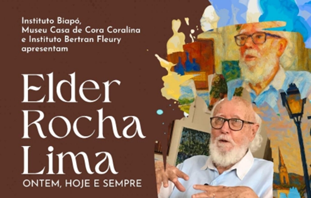 Cidade de Goiás recebe exposição em homenagem a Elder Rocha Lima