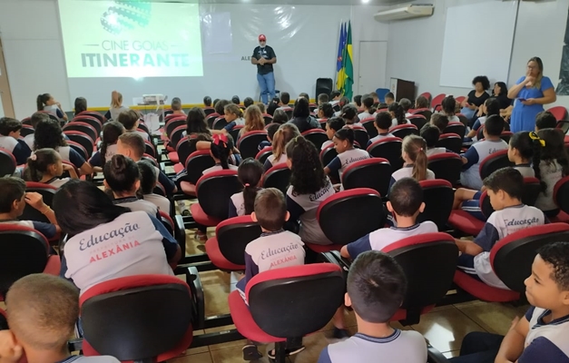 Cine Goiás Itinerante chega ao município de Amaralina