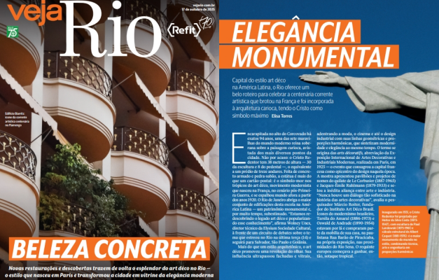Circuito sobre Art Déco organizado pela Elysium é destaque na Veja