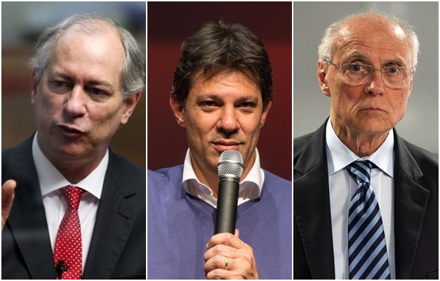 Ciro Gomes Haddad e Eduardo Suplicy palestram na UFG nesta semana